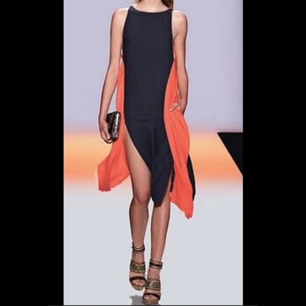 NWOT BCBG MAXAZRIA RUNWAY SILK DRESS